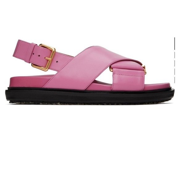 Marni Fusbett sandals in pink - Picture 4 of 10